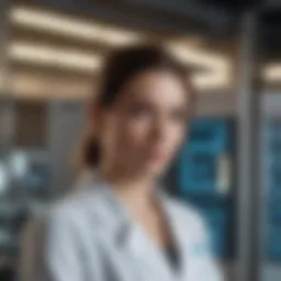 A digital interface showcasing the Accio Biobank Online portal