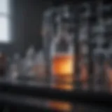 Visualization of affinity chromatography setup