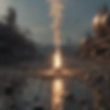 Visual representation of ammonia's environmental impact