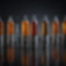 Visual representation of various booster shot types