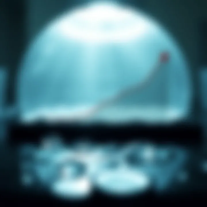 Graph depicting the impact of bacterial contamination on public health