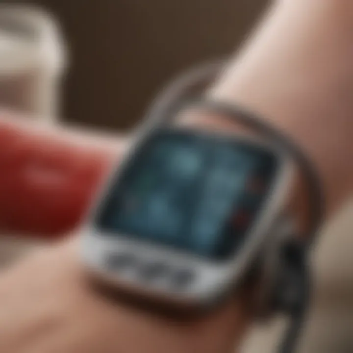 Infographic illustrating the accuracy of mobile blood pressure measurements