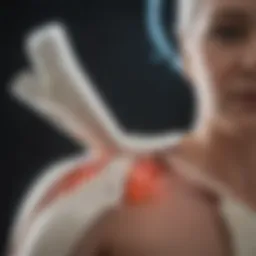 Detailed view of a bone density scan machine in a clinical setting