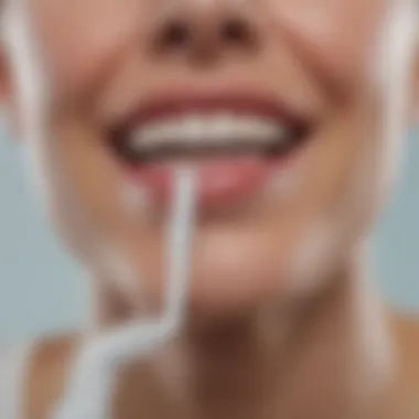 Calcium Hydroxide in Dental Treatments Application of calcium hydroxide in a dental procedure