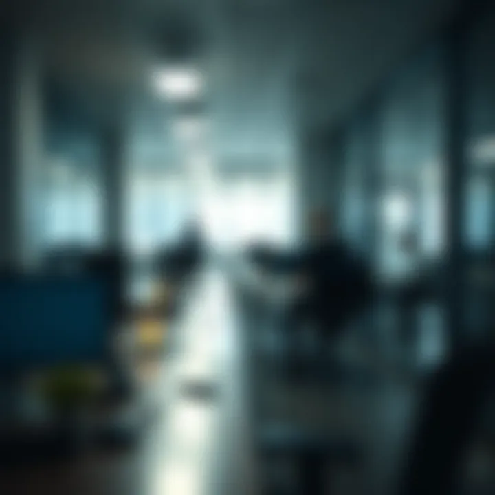 Optimized Workplace Environment Workplace environment optimized with circadian lighting