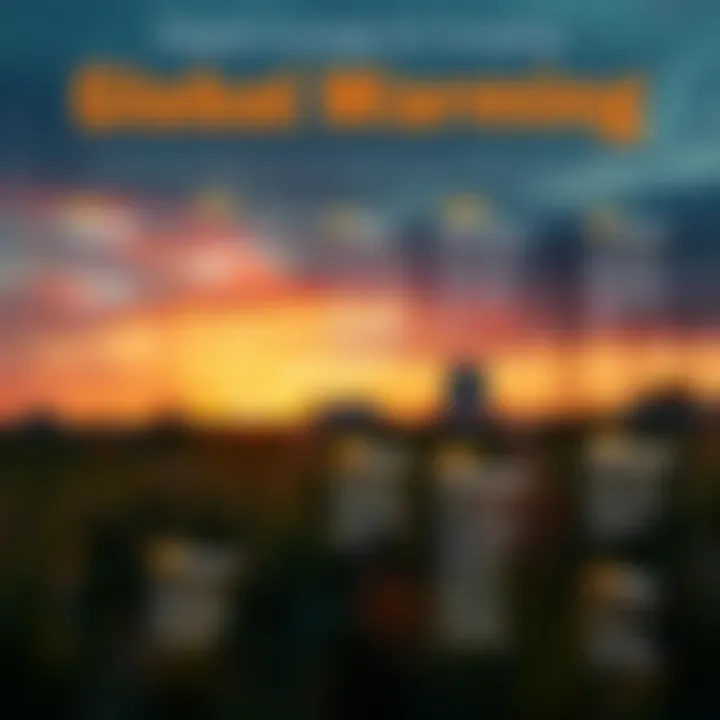 Mitigation Strategies for Combating Global Warming Infographic showcasing various mitigation strategies for global warming