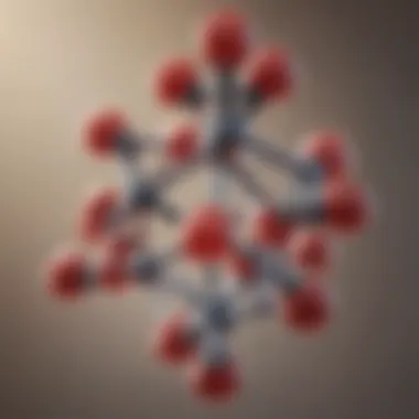Illustration depicting the molecular structure of Budesonide