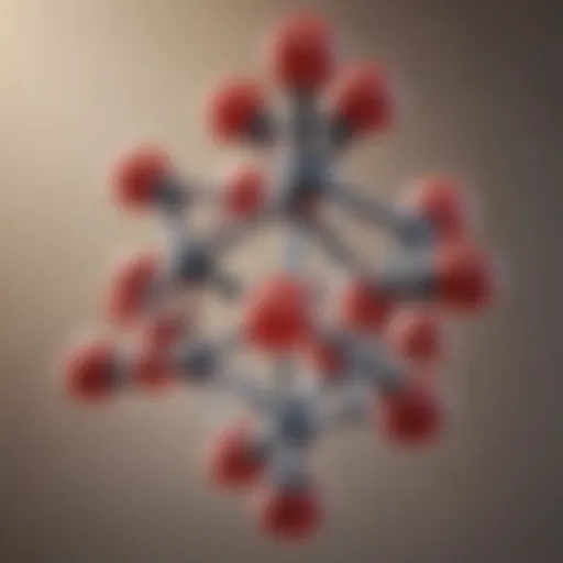 Illustration depicting the molecular structure of Budesonide