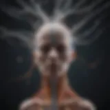 Visual representation of neural pathways influenced by neuromodulation techniques.