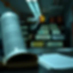 Illustration of an organized research paper structure