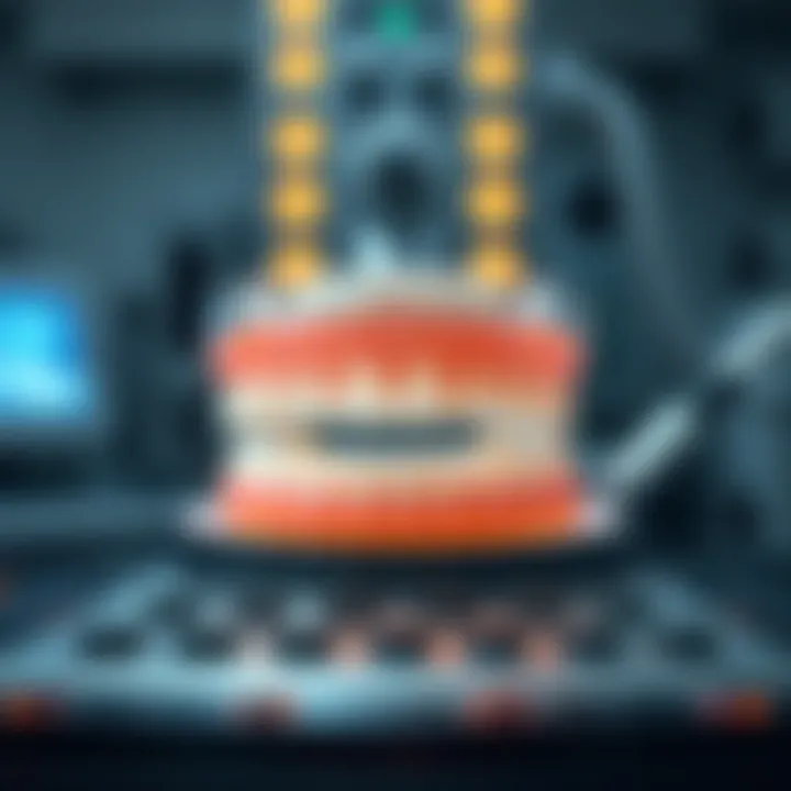 Advanced technology used in digital denture creation