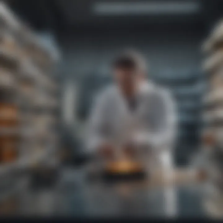 Illustration depicting ethical considerations in biobanking