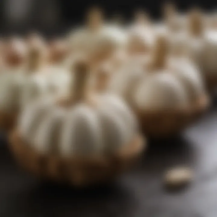 Variety of garlic holders highlighting different materials and styles
