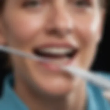 Dental professional using Edge Endo files during an endodontic procedure