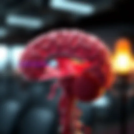 Anatomy of the Brain Stem Anatomical diagram of the brain stem highlighting its key structures