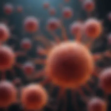 Immune Cell Interactions Visual representation of immune cell interactions within the body