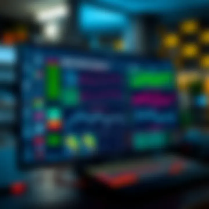 Metabolomics Software Interface Software interface showcasing metabolomics tools