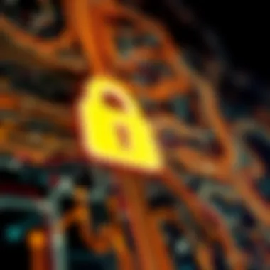 Abstract Representation of Digital Data Encryption Techniques Abstract representation of digital data encryption techniques