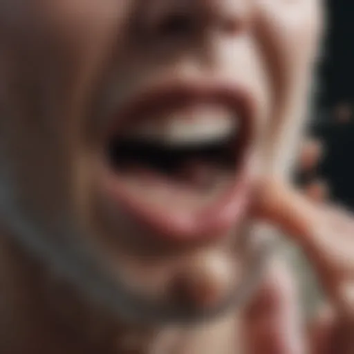 Diverse microbial community in the mouth