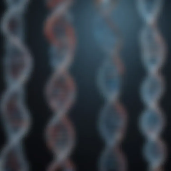 A close-up view of DNA sequencing technology highlighting advancements in biotechnology.