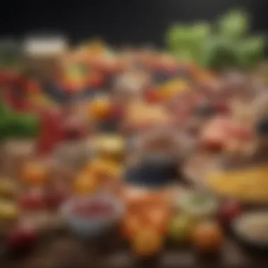 Food Sources Rich in Joint-Health Vitamins An array of food sources rich in vitamins beneficial for joint health.