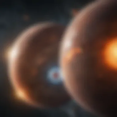 A visual exploration of the interactions between different celestial entities in the solar system.