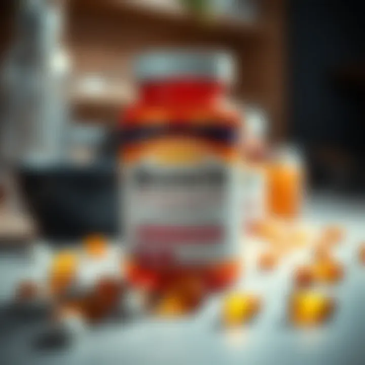 Illustration highlighting the benefits of vitamins for eye health