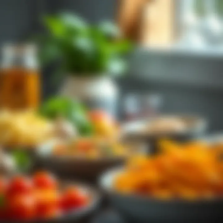 Healthy Recipes Packed with Fiber and Protein A selection of healthy recipes highlighting fiber and protein ingredients