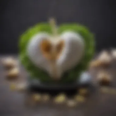 Incorporating Garlic into a Heart-Healthy Diet A vibrant plate featuring garlic as a central ingredient