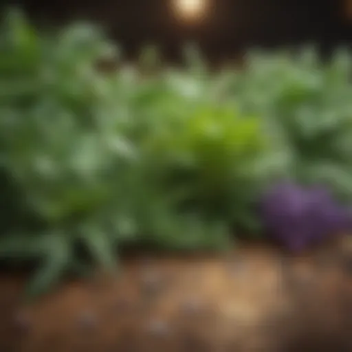 Diverse herbs known for pancreatic support