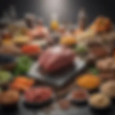 An infographic showcasing dietary sources of iron and their health implications