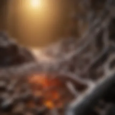 A conceptual image highlighting the link between iron levels and cancer risk