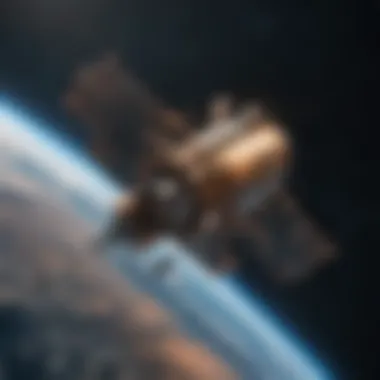 Hubble Space Telescope in Orbit The Hubble Space Telescope orbiting Earth