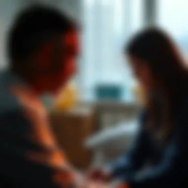 Visualization of psychological impact on families dealing with ALS