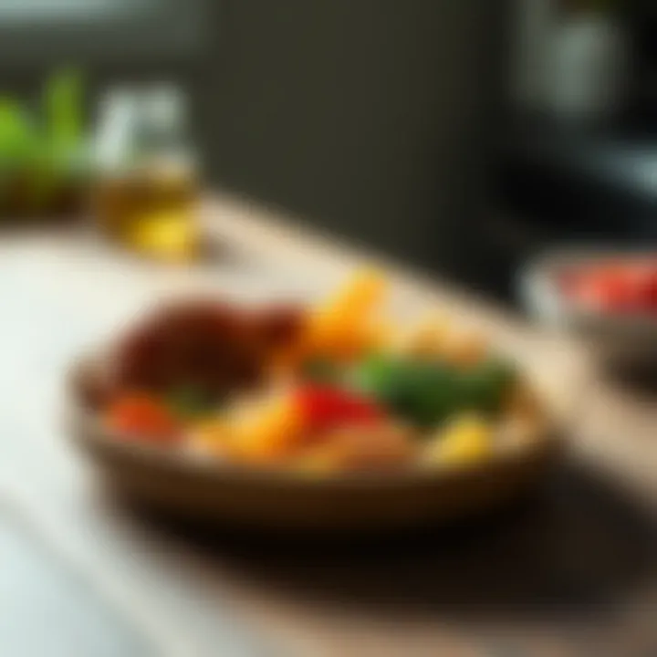 Dietary Choices for Liver Health Illustration of dietary choices for liver health