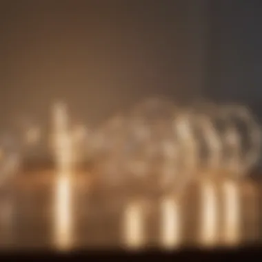 Visual representation of various types of light used in therapy