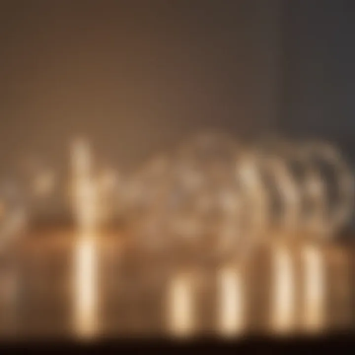 Visual representation of various types of light used in therapy