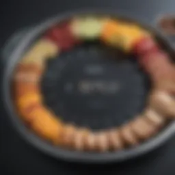 Visual representation of metabolic processes influenced by calorie intake