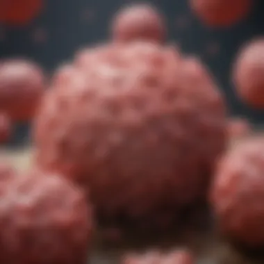 Types of Lymphoma Illustration depicting various types of lymphoma