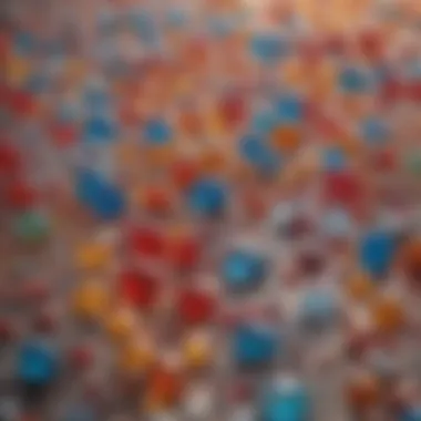 Diverse Plastics and Their Thermal Reactions A close-up of various types of plastic materials under heat exposure.