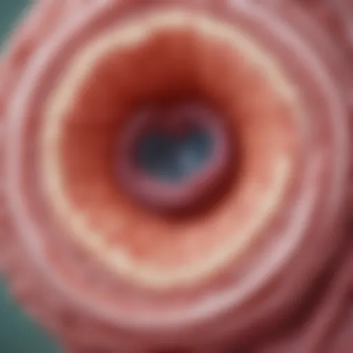 Illustration of the kidney structure affected by membranous glomerulonephritis