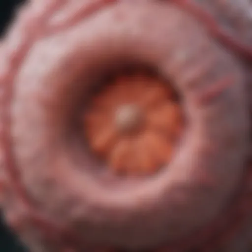 Anatomical representation of squamous cell carcinoma