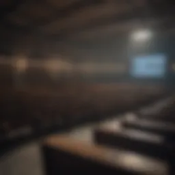 An academic lecture in a vibrant Italian university setting