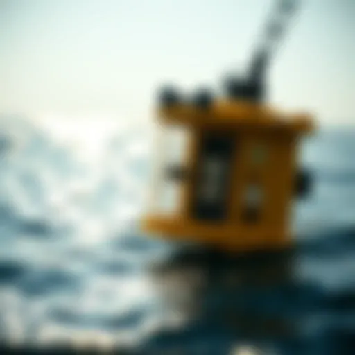 High-tech ocean tracking device in action