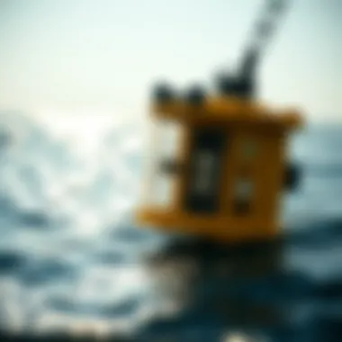 Innovative Tracking Technology High-tech ocean tracking device in action