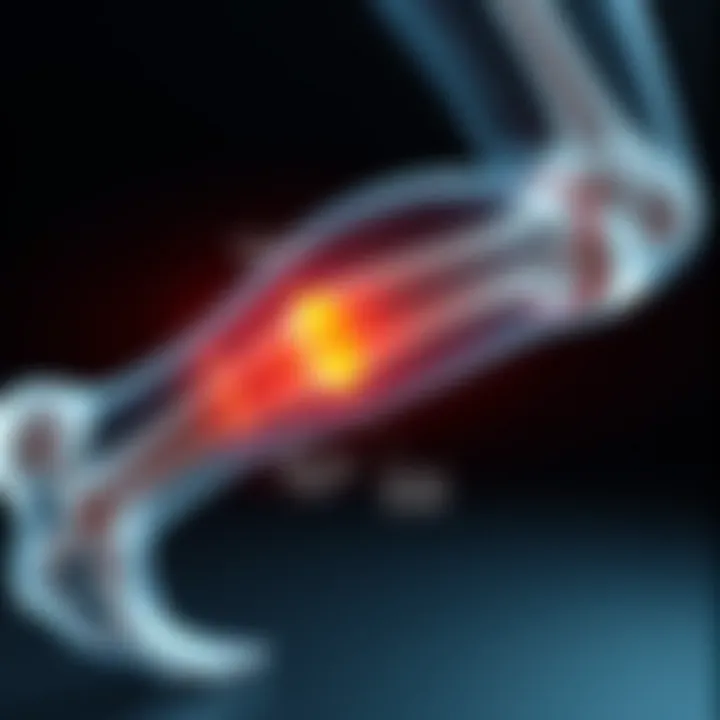 Impact of Bone Spurs on Mobility Diagram showing the impact of bone spurs on mobility