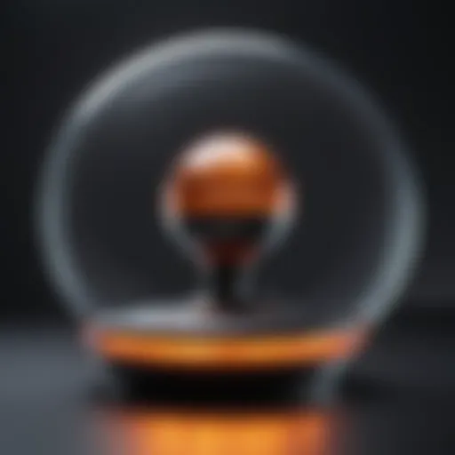 Close-up of Power Plate Dual Sphere showcasing its innovative design