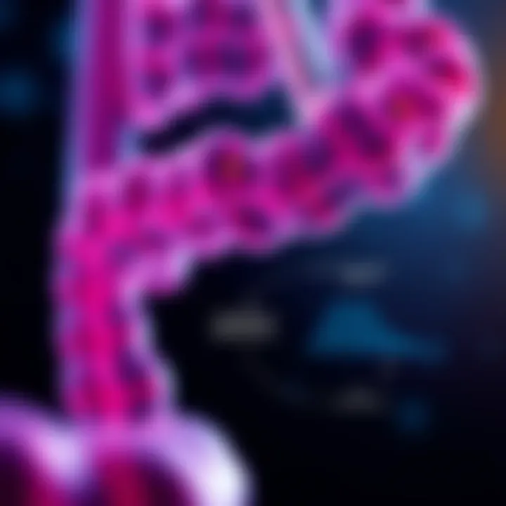 Role of Biomarkers in Colon Adenocarcinoma Infographic representing biomarkers in colon cancer treatment