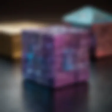 Physical Properties of Bismuth Visual representation of the physical properties of bismuth, highlighting its appearance and density.