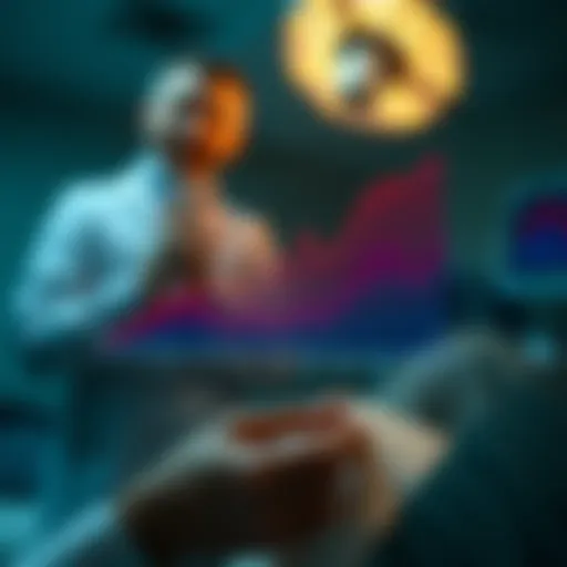 Graph depicting PSA level trends after prostate surgery